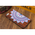 iPhone Case Wooden (Rosewood) Mandala Design Available for iPhone 5 & 6 (LOCAL)