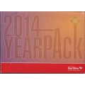 RSA - 2014 Yearpack CTO as issued by SAPO - cancelled yearpacks are very hard to find