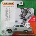 **MATCHBOX**1962 MERCEDES BENZ 220 SE**CARDED 2019**MADE IN THAILAND**