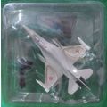 **DELPRADO COLLECTION**F-16 FIGHTING FALCON JET**LENGTH +-125MM**DIECAST**SEALED**