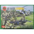 **Airfix**Model kit**U.S. NATO Troops (Europe) - (48 Parts)**Vintage**1/72**