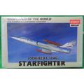 **ACADEMY**MODEL KIT**LOCKHEED F-104G STARFIGHTER**VINTAGE**1/144**BOX SEALED**LENGTH +-11.5CM**