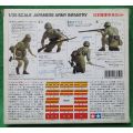 **Tamiya**Model kit** Japanese Army Infantry (4 Figures & Accessories)**Vintage**1/35**