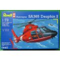 **Revell**Model kit**Eurocopter - SA365 Dauphin 2**Vintage**Scale 1/72**Length +-15.7cm**Box sealed*