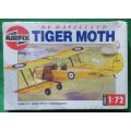 **Airfix**Model kit**D.H. Tiger Moth**Vintage**Scale 1/72**