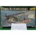 **Heller**Model kit**Curtiss SBC.4 Helldiver/Cleveland I**Vintage**Scale 1/72**
