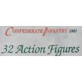 **A Call To Arms**Model kit**1861 - Confederate Infantry**Vintage**1/72**