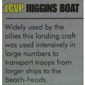 **Airfix**Model kit**LCVP - Higgins Boat**Vintage**Scale 1/72**