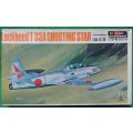 **Hasegawa**Model kit**Lockheed T-33A Shooting Star**Vintage**Scale 1/72**