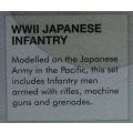**Airfix**Model kit**WWII Japanese Infantry (48 Parts)**Vintage**1/72**