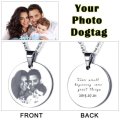 Laser Engraved Photo Tag | Choice of 2 Designs and Free Inscription Engraving