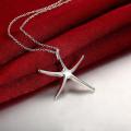 Ladies Star Fish design pendant, 925 Sterling Silver Filled. FREE chain included