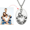 Personalized Sterling Necklace | Picture Engraving | 5 Styles to choose
