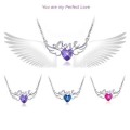 WOW, Crazy special, Angel wing Necklace, 3 colors to choose from