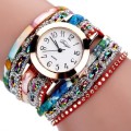 Womens Designer wrap around watch bracelet, 6 colors to choose from