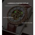 SA Fashion Master Piece: Genuine Leather Handwinding Automatic Mechanical Movement Watch