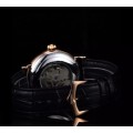 SA Fashion Master Pieces: Gentlemen Genuine Leather Handwinding Automatic Movement Watch