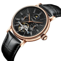 SA Fashion Master Pieces: Genuine Leather Handwinding Automatic Mechanical Movement Watch