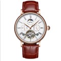 SA Fashion Master Pieces: Genuine leather Handwinding Automatic Mechanical Movement Watch