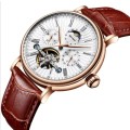 SA Fashion Master Pieces: Genuine leather Handwinding Automatic Mechanical Movement Watch
