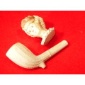Two Early clay Tobacco Pipes Circa 1840  1880 Ref. CL-16