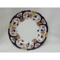 Antique gilded porcelain transfer ware and hand embellished Cake Plate Ref. P-81