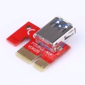 PCI-E Express Powered Riser Card USB 3.0 extender Cable 1x to 16x PCI-E