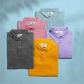 plain polo t-shirt  soft 100% cotton golf shirt polo