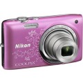 Nikon Coolpix S2700 Compact Digital Camera (Purple)