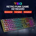 T-WOLF T80 PUNK RETRO Keyboard