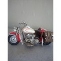 Tin Plate Motorcycle with Sidecar