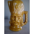 Ceramic Beer Jug & 2 Mugs