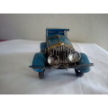 Handmade Tin Plate Vintage Car