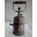 Antique Crestella Carbide Lamp