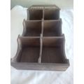 Small Wooden Hanging `COFFEE HOUSE` Display Rack