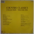 Country Classics Collection Volume One Vinyl LP