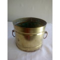 Brass Planter with ring handles
