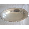 Silver Plated Oval Serving Dish