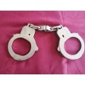Vintage Pair of Police Handcuffs with key