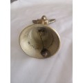 Vintage Brass Cherub Bell