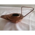 Vintage Brass Aladin`s Oil Lamp