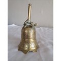 Superb Vintage Brass Tortoise Bell