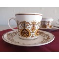 Vintage Noritake Progression China 9067 Coffee Cups