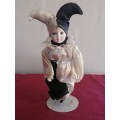 Collectable Jester Porcelain Doll
