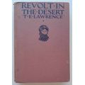 REVOLT IN THE DESERT - T.E. Lawrence **1st Edition**