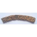 WWII WOVEN HOME GUARD SHOULDER TITLE