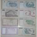 Zimbabwe Hyper Inflation Banknotes