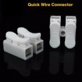 Quick Electrical Double wire Spring Push Down Fast Connector. Collections Are Allowed.