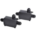 Waterproof Electrical Junction Boxes: 3-Way Cable Connectors. Collections are allowed.
