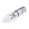 LED Light Bulbs: Bayonet Cap B22 Candle Design in Cool white. Collections are allowed.